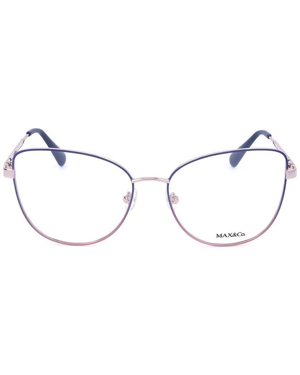 Max Mara Metallic Mo5018 55Mm Optical Frames
