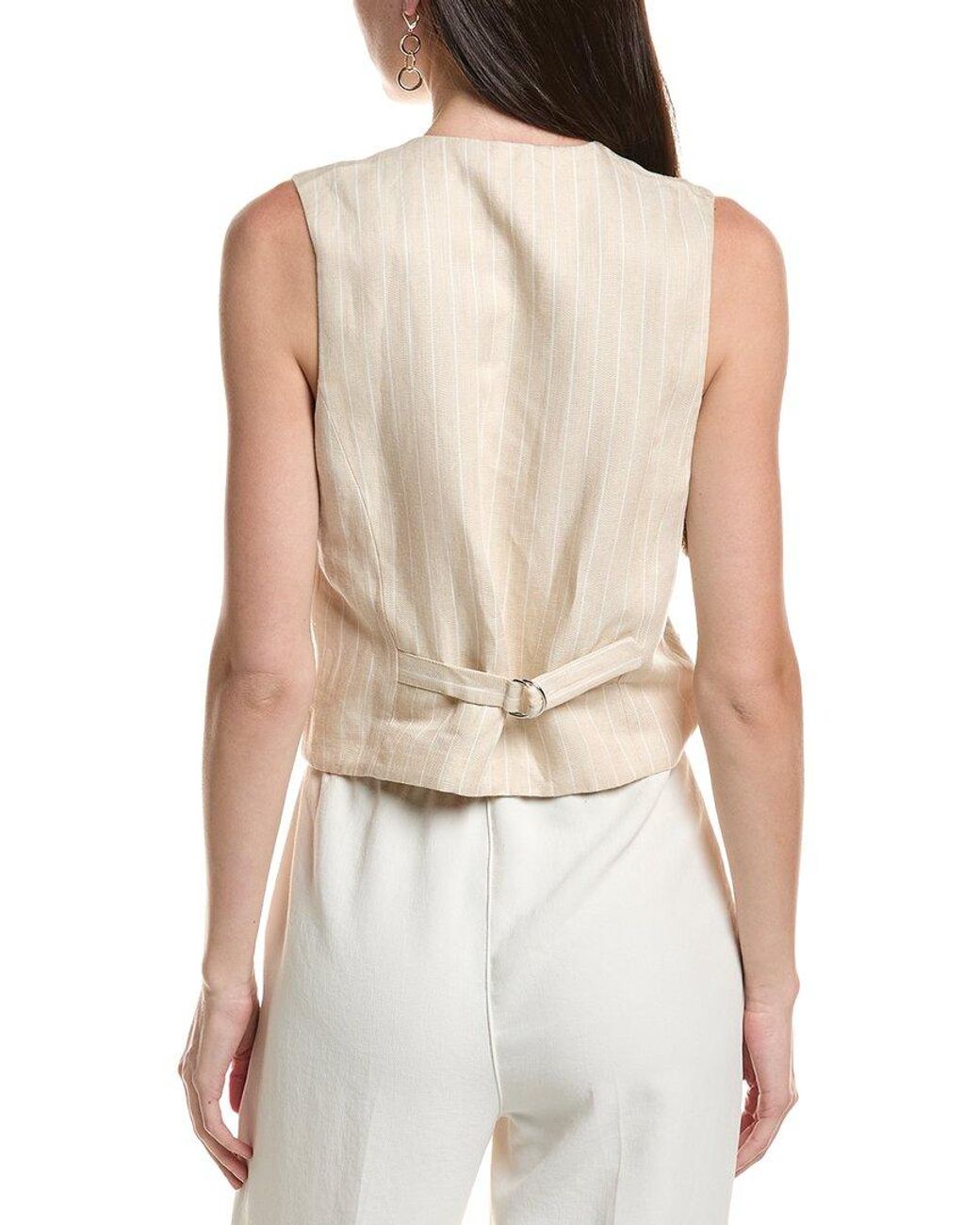 Ba&sh White Patsy Top