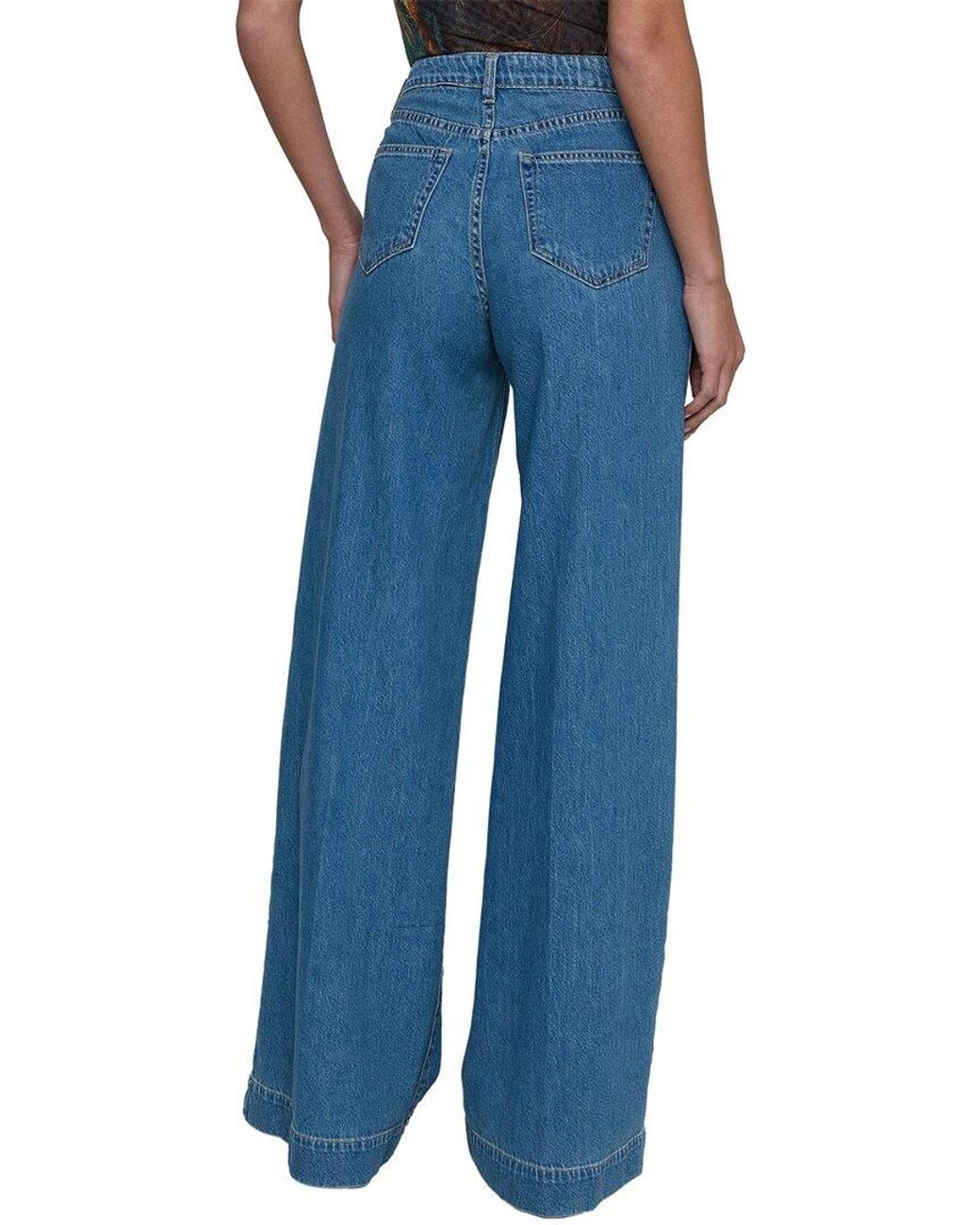 L'Agence Blue Sandy Pant
