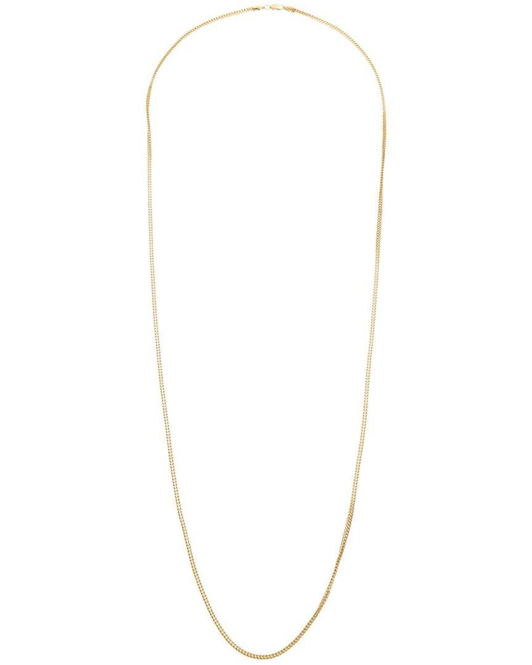 Italian Gold Multicolor 10K 1.85Mm Franco Link Necklace