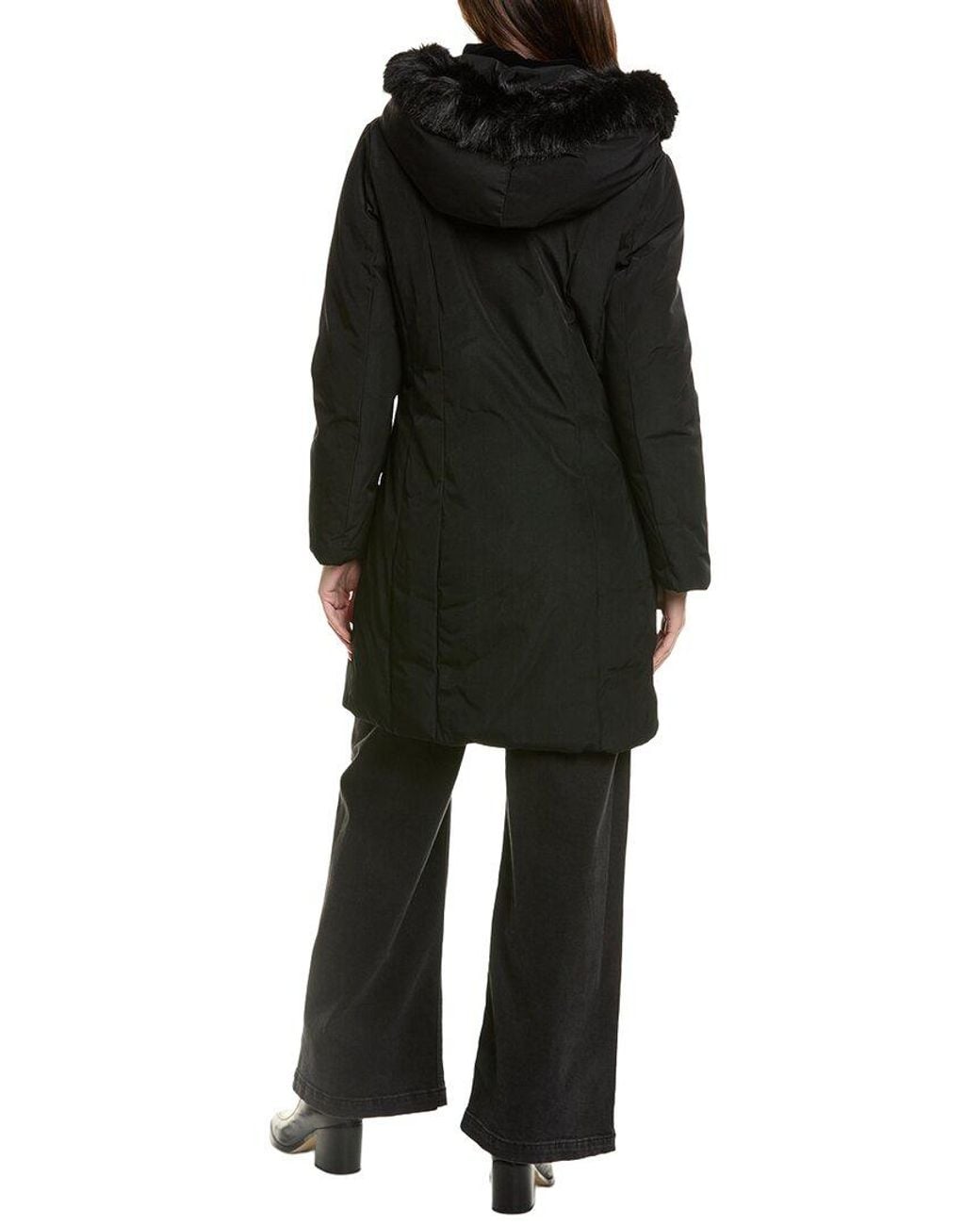 Tahari Black Kingsly Coat