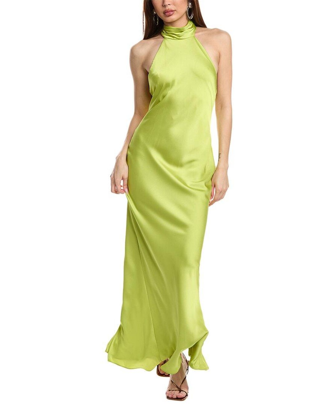 Ramy Brook Green Tatiana Gown