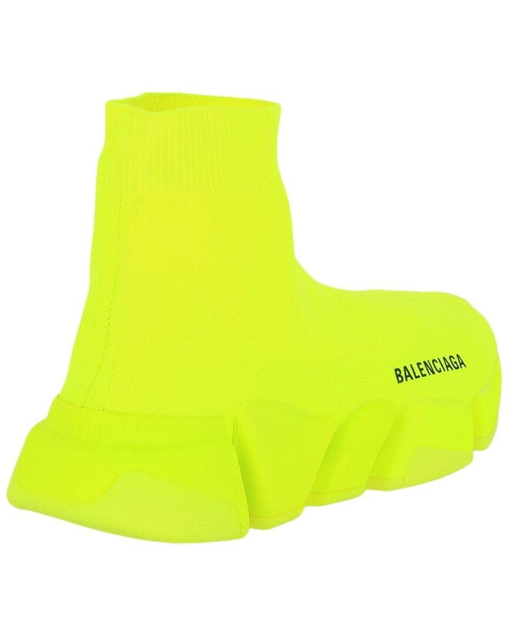 Balenciaga Yellow Speed 2 Knit Sneaker
