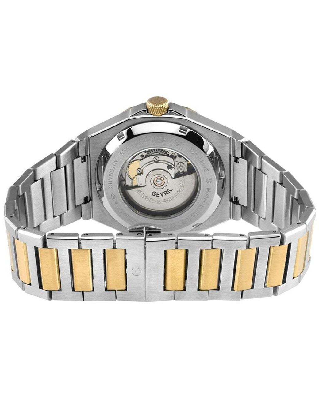 Gevril Metallic High Line Watch for men