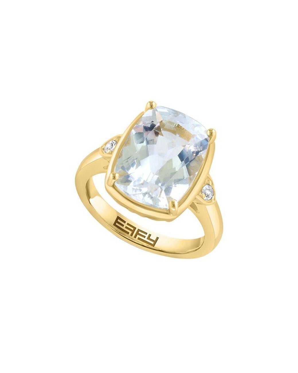 Effy Fine Jewelry Metallic Over.50 Ct. Tw. Topaz Ring