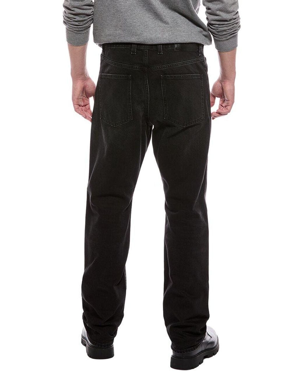 BLK DNM Black Straight Jean for men