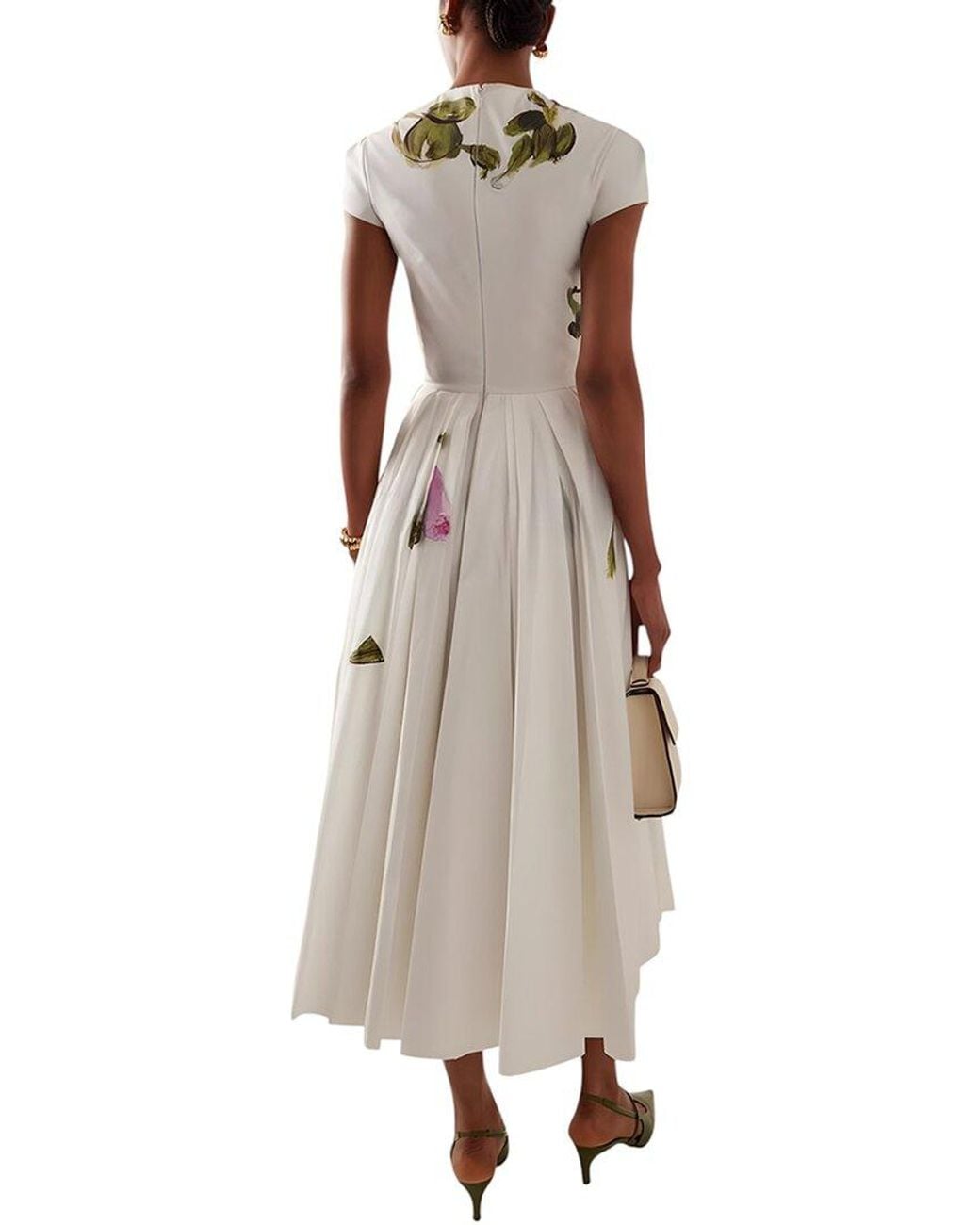 Linda Charm Natural Maxi Dress