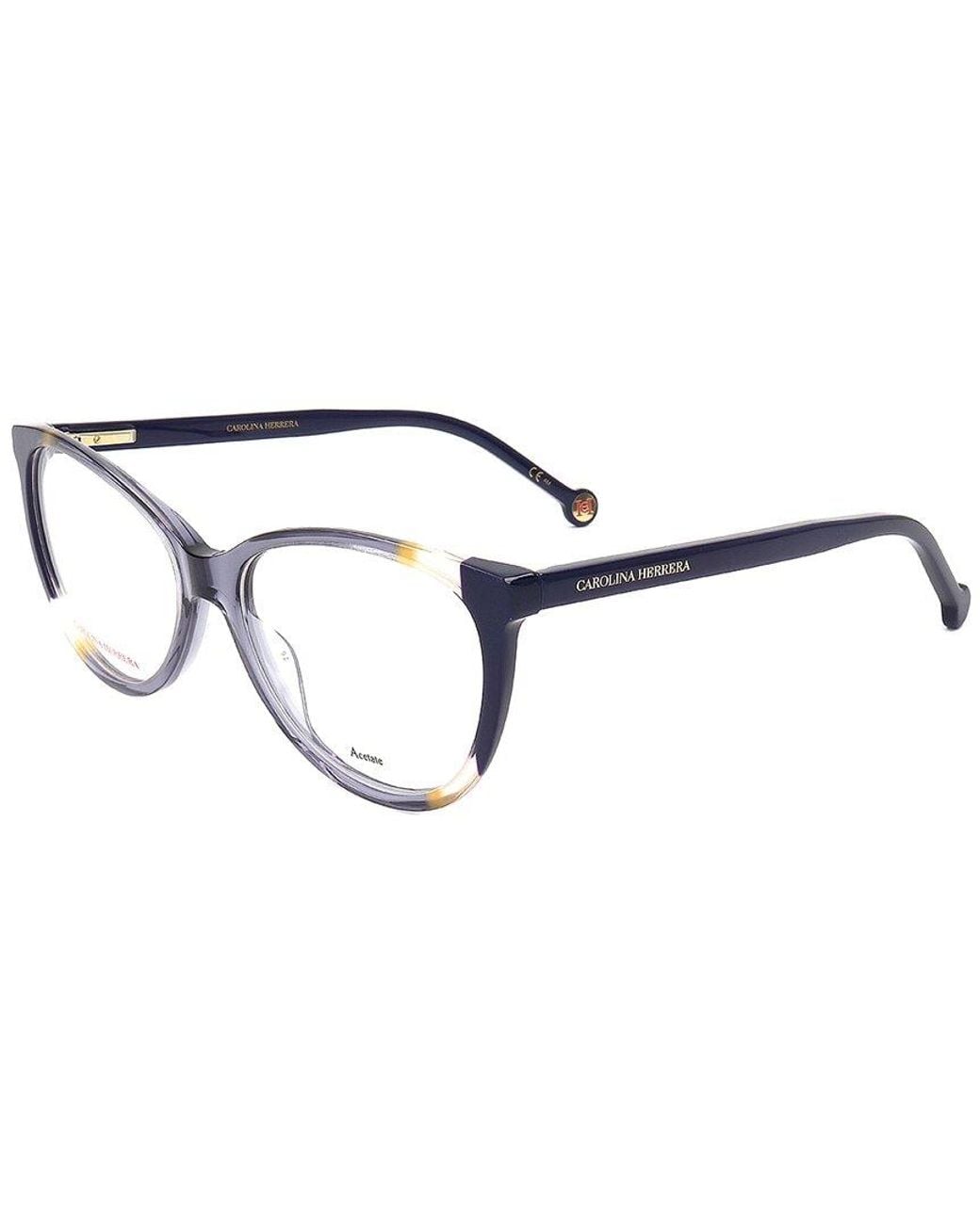 Carolina Herrera Blue Ch 0064 55Mm Optical Frames