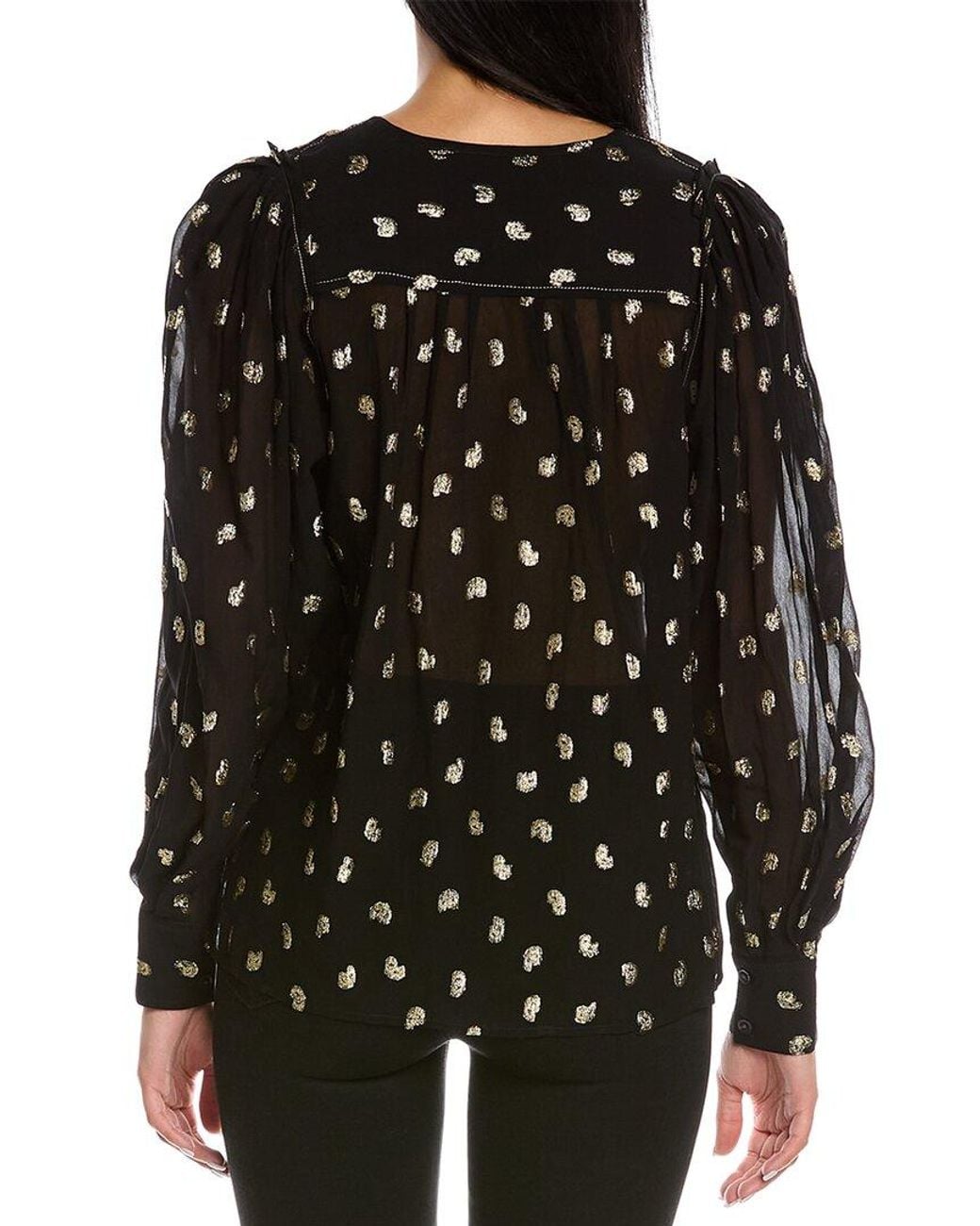 10 Crosby Derek Lam Black Ellie Top