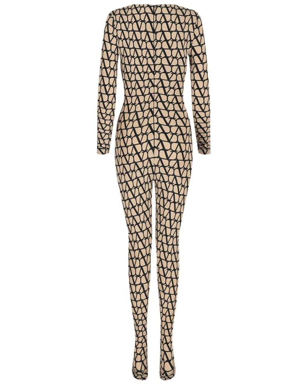 Valentino White Toile Iconographe Jumpsuit