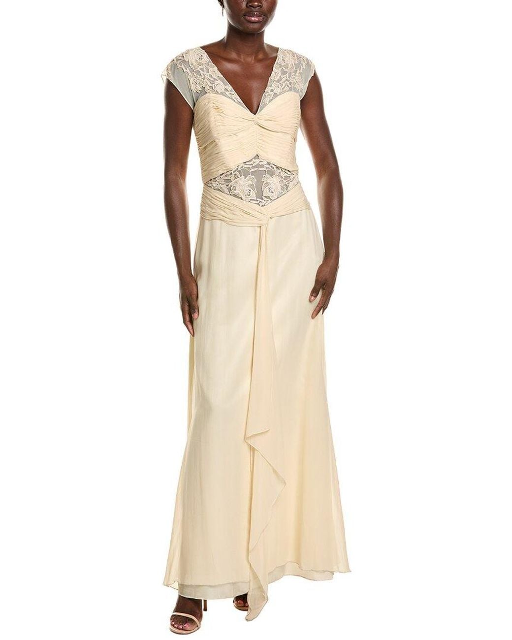 Issue New York Natural Silk Shell Solid Gown