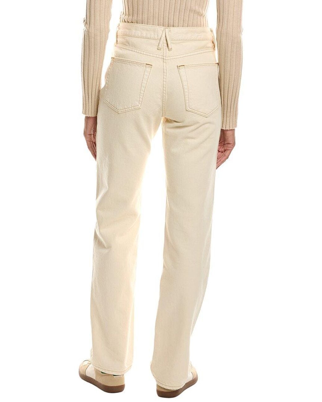 SLVRLAKE Denim Natural Phoenix Winter Ecru Straight Jean