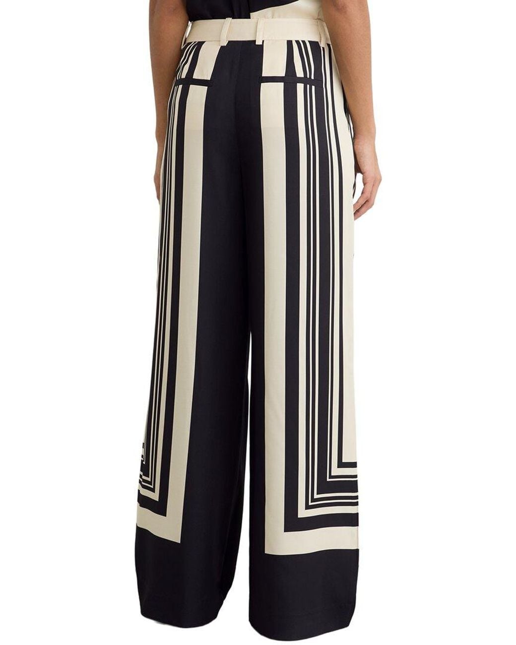 Reiss Black Caris Trouser