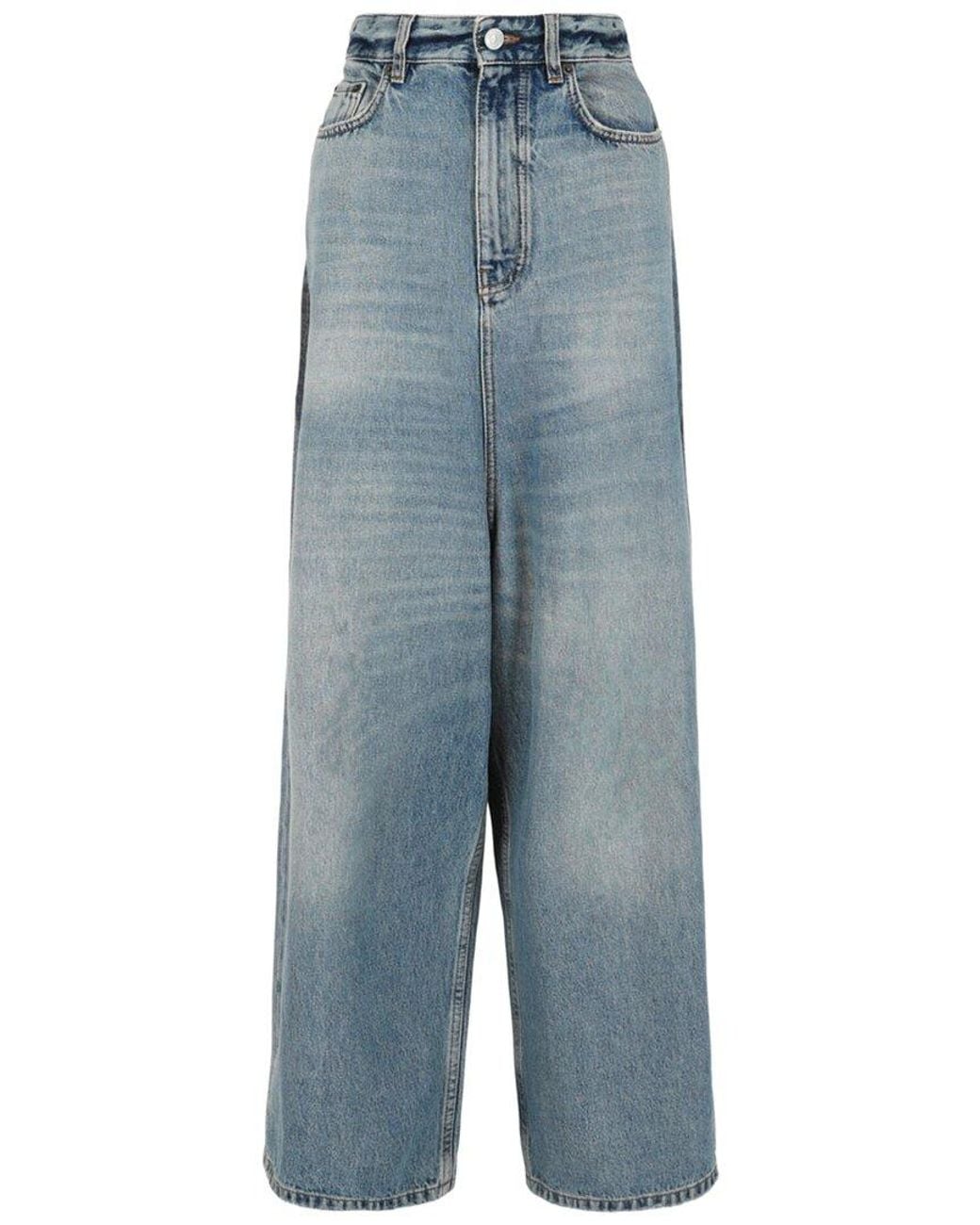 Balenciaga Blue Low Crotch Jeans