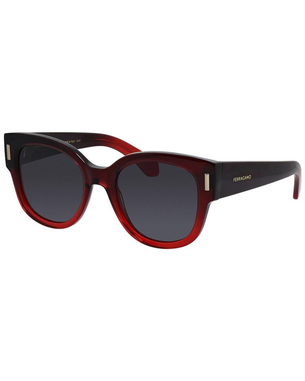 Ferragamo Black Sf 2007S 51Mm Sunglasses