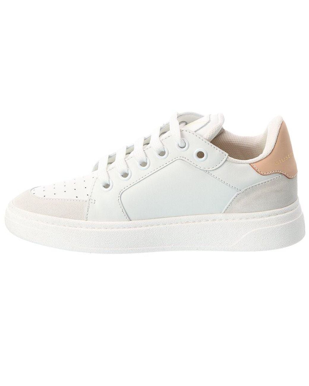 Giuseppe Zanotti White Gz/94 Leather Sneaker