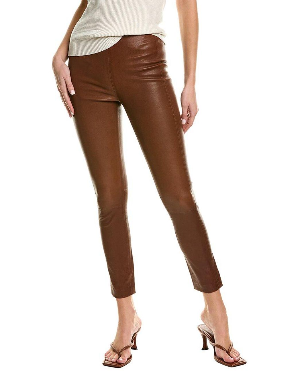 8 Effortless Womens Faux Leather Pants Outfits To Try This Season  A Lily  Love Affair