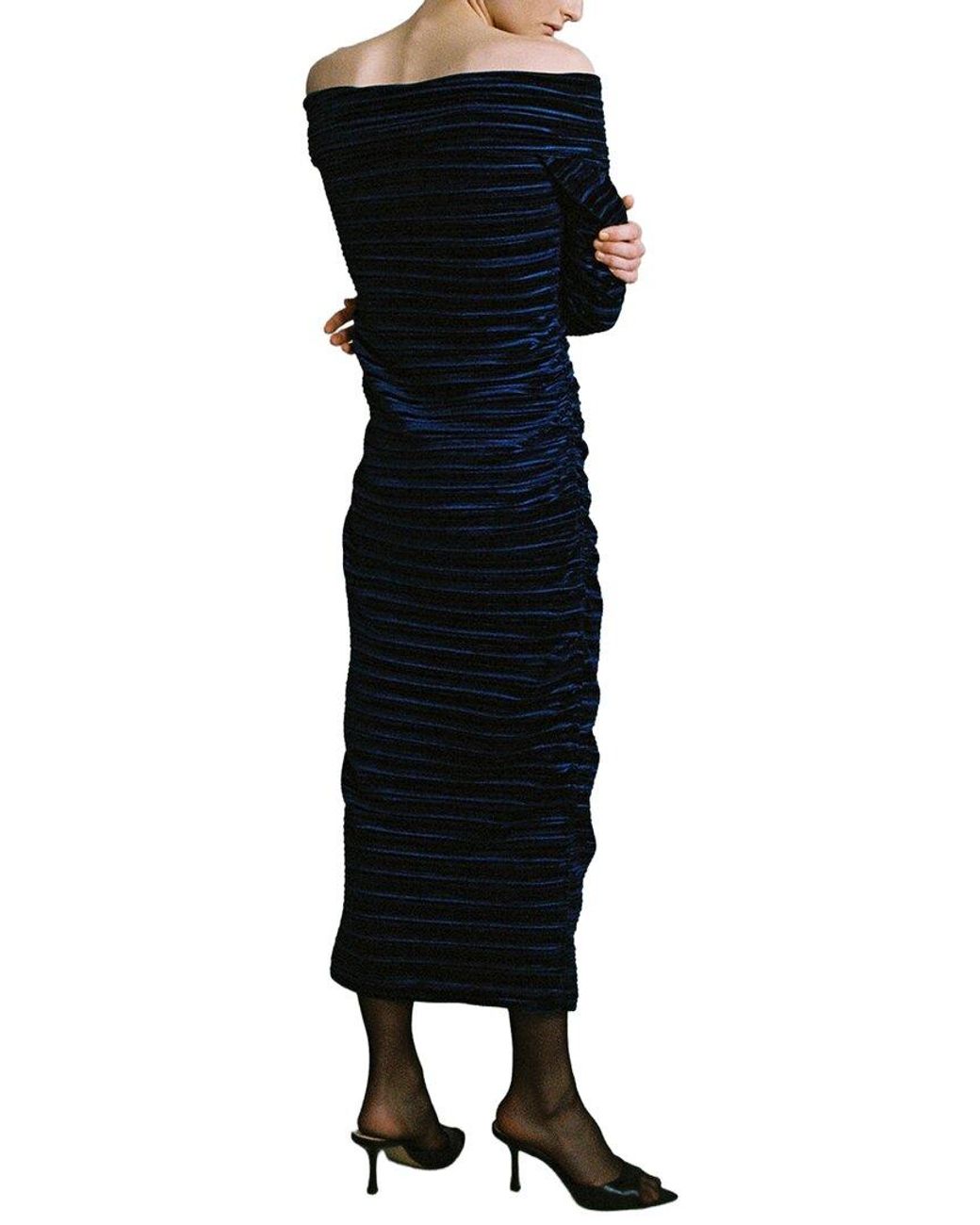 Sabina Musayev Black Delphinus Midi Dress