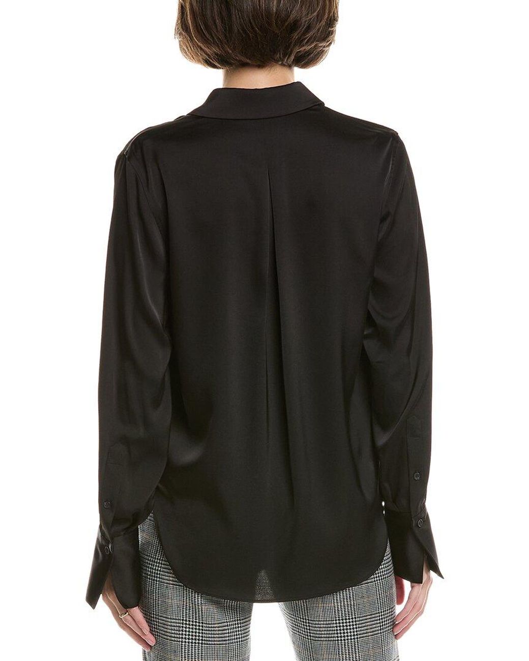 Rag & Bone Black Darla Top