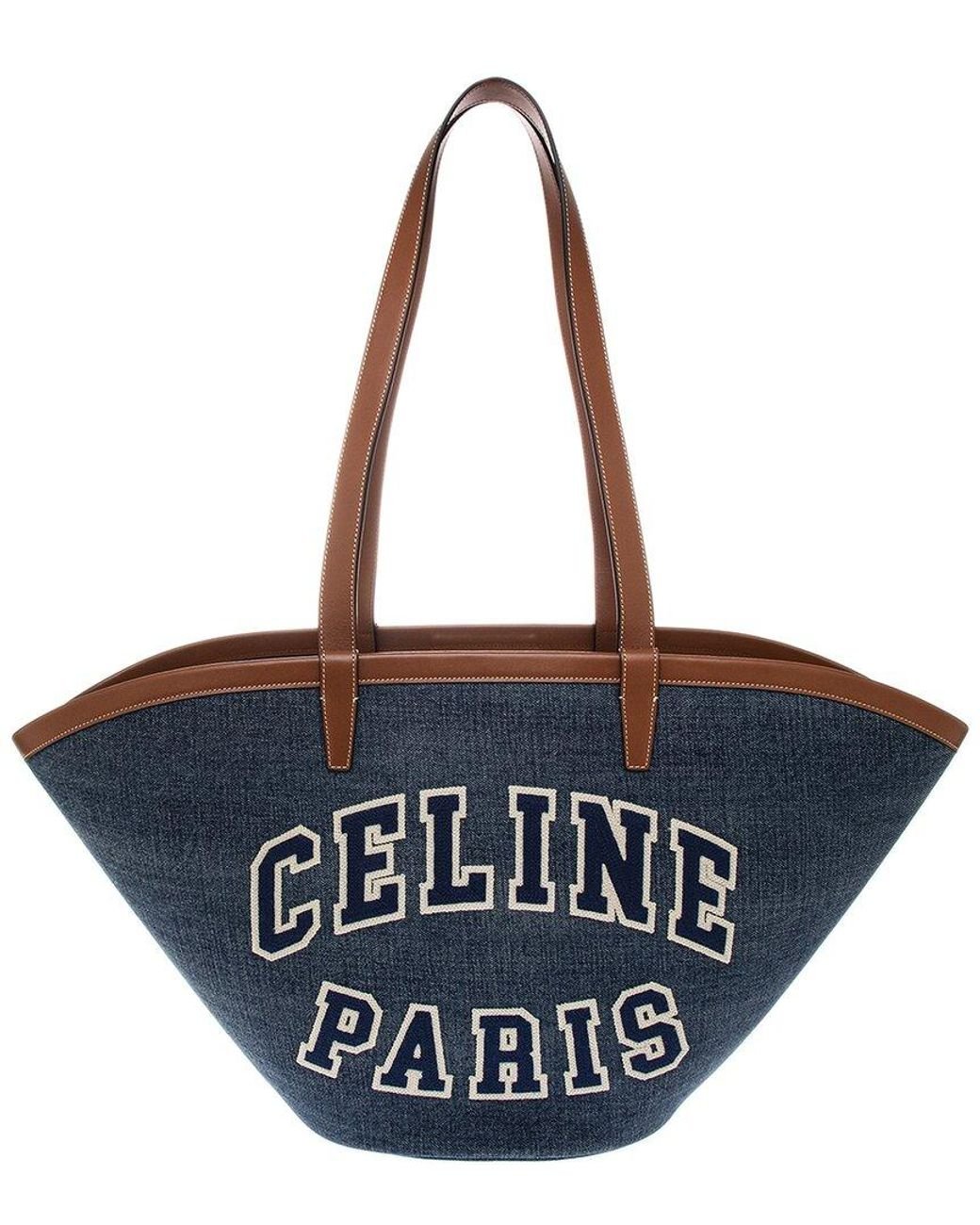 Celine fabric tote deals