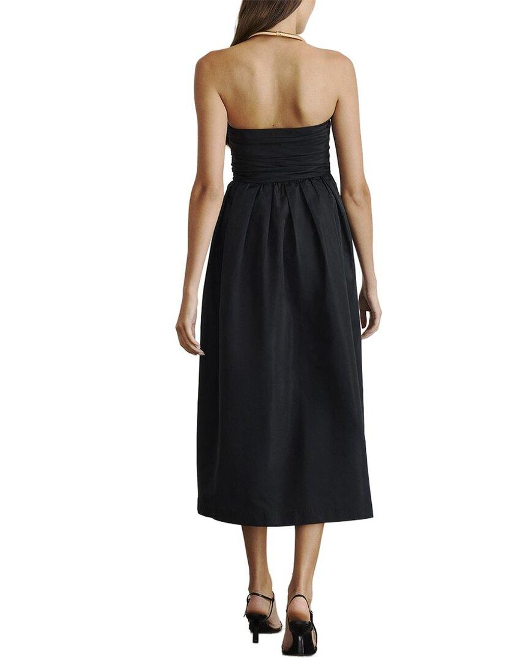 Tanya Taylor Black Mina Dress