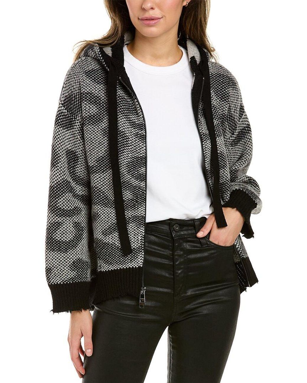 Zadig & Voltaire Lennox Cashmere-blend Cardigan in Black | Lyst