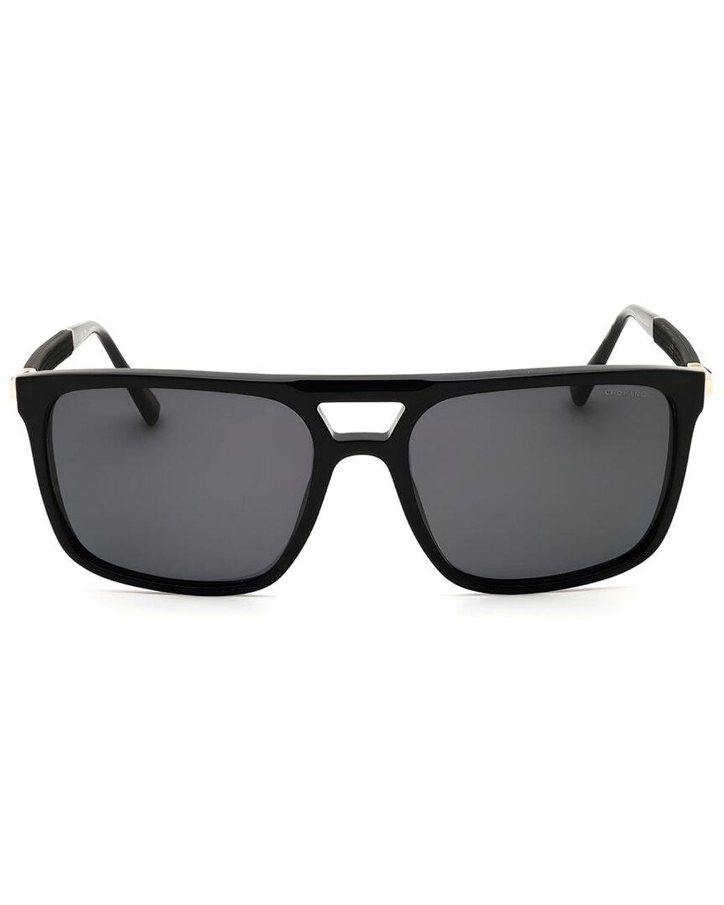 Chopard Black 59Mm Sunglasses for men