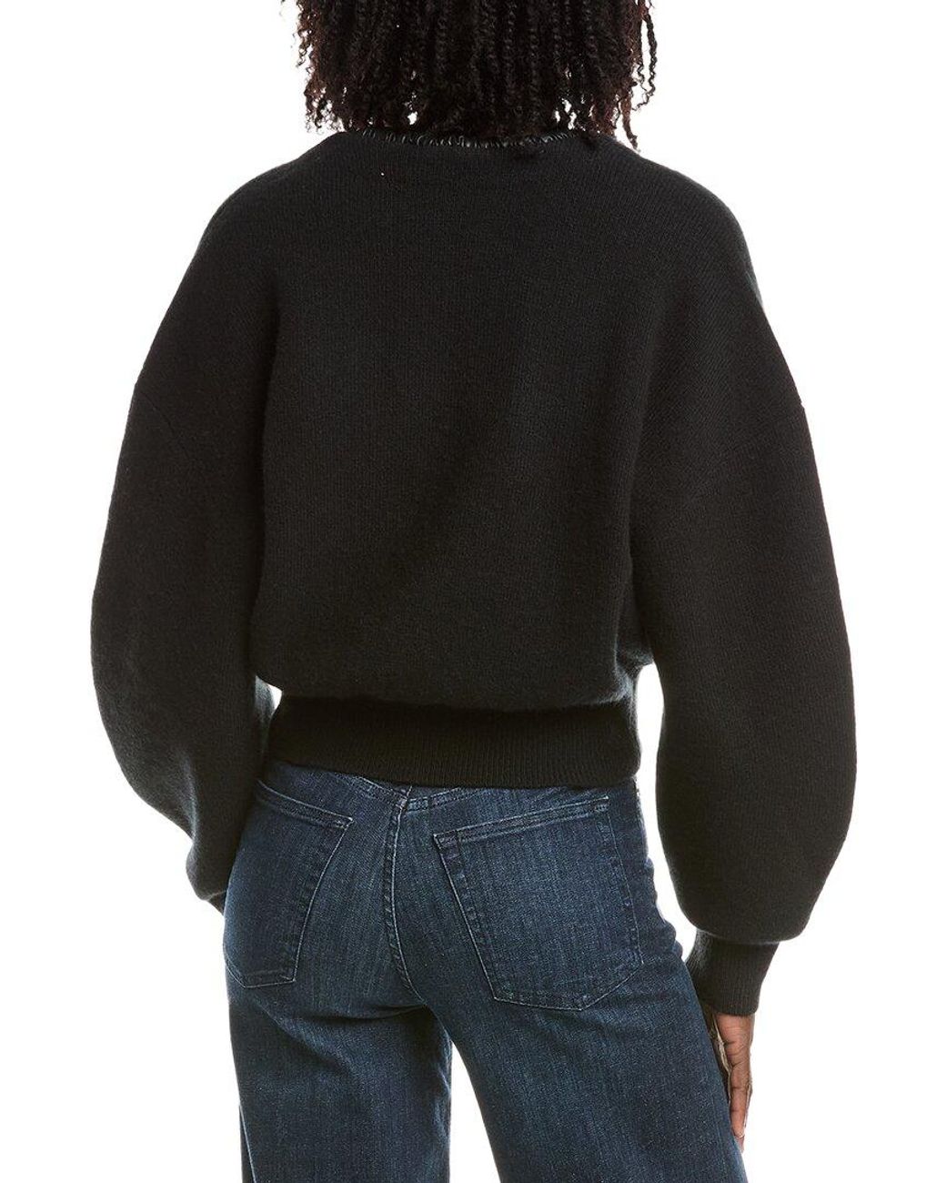 Alexis Black Cielo Wool & Cashmere-Blend Sweater