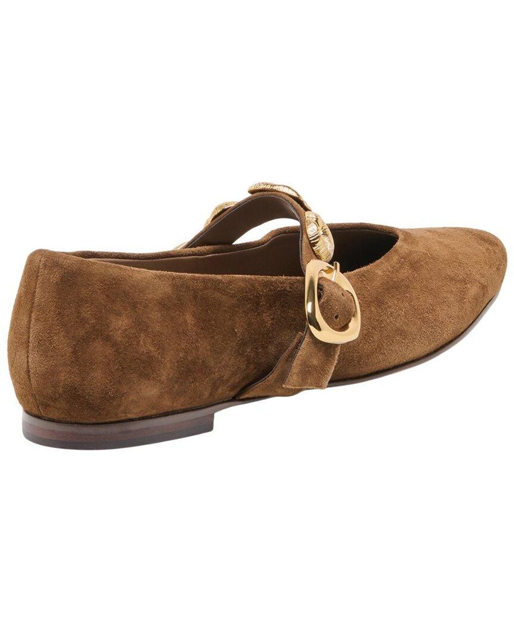 Dolce Vita Brown Loree Suede Flat