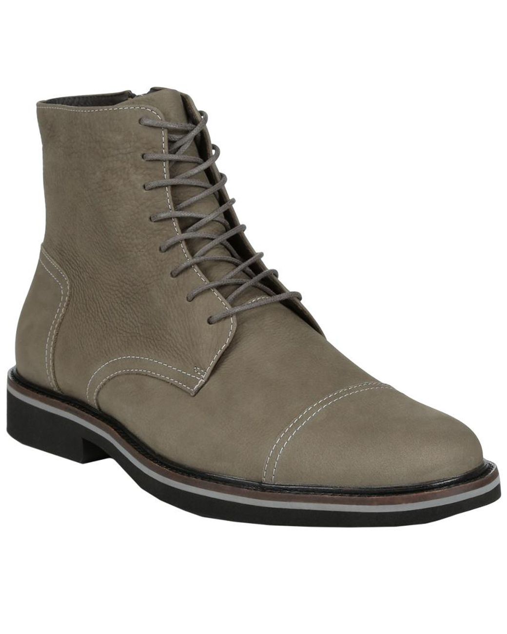 Donald J Pliner Brown Mark Leather Boot for men