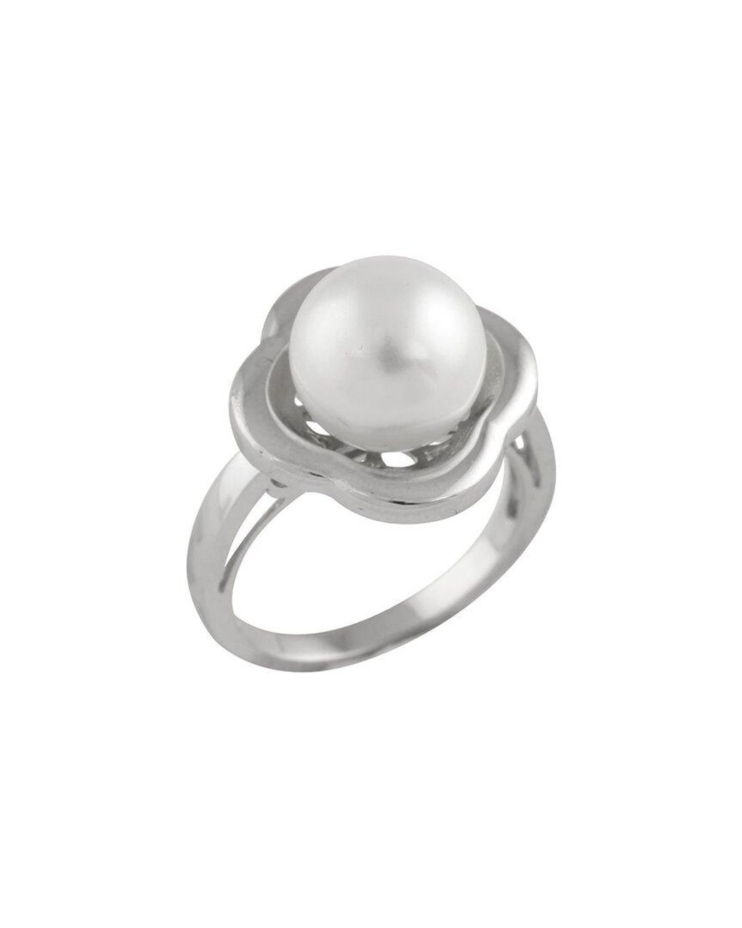 Splendid White 10Mm Pearl Ring