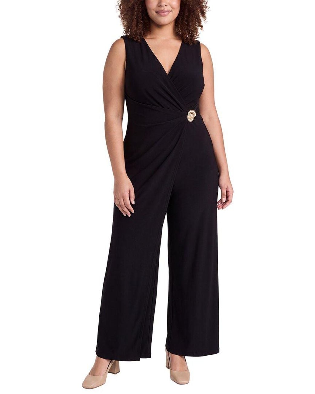 Joseph Ribkoff Black Plus Jumpsuit