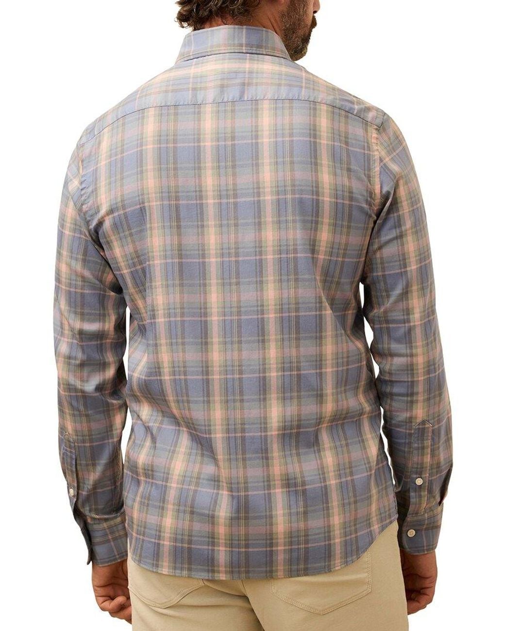 Faherty Brand Gray The Movement Shirt for men