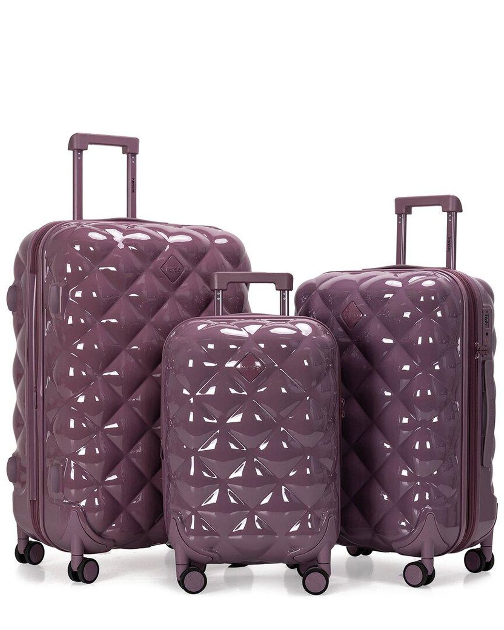 Kensie Alma Luggage Set Kensie Women's Alma Hardside Spinner