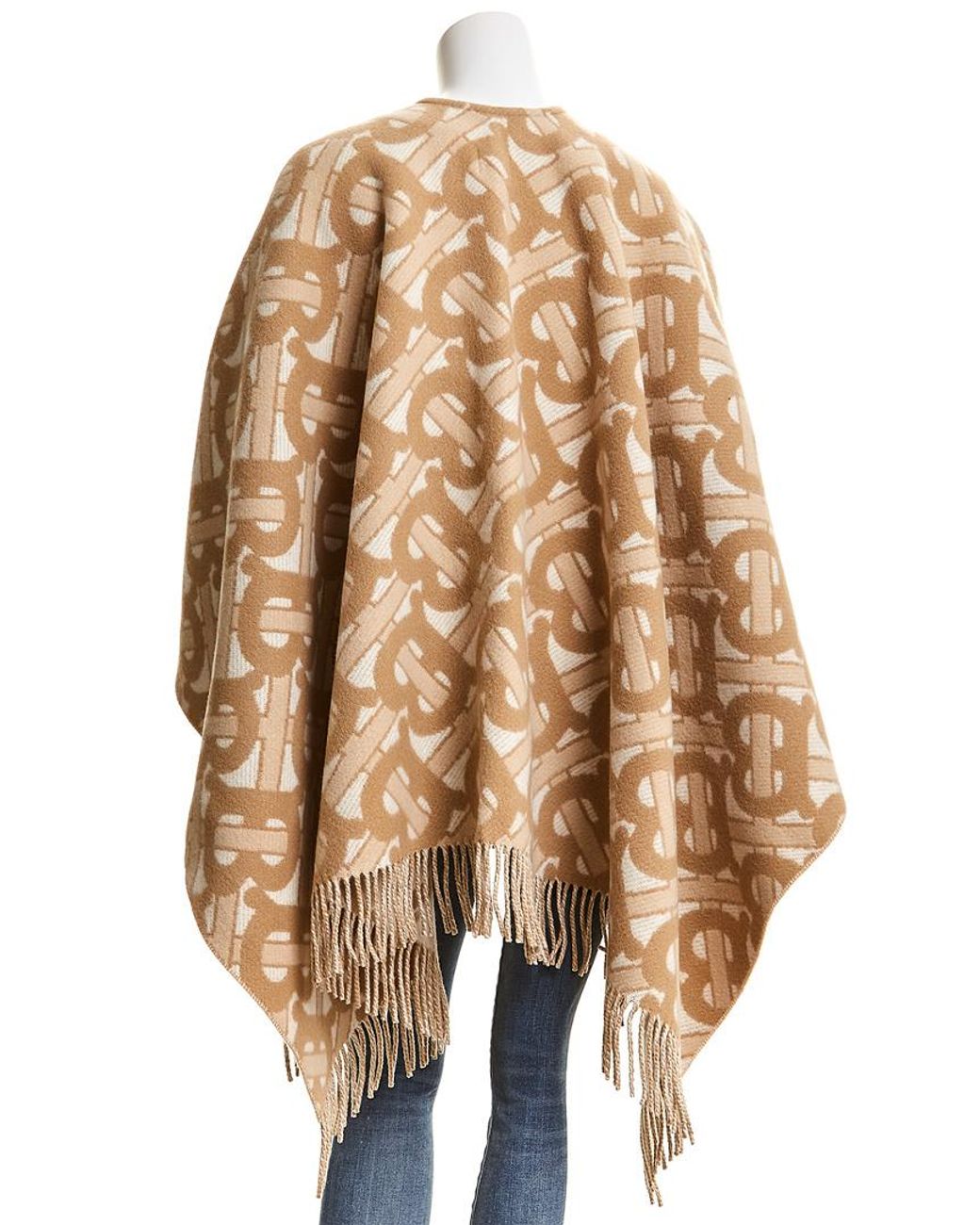 burberry monogram cape