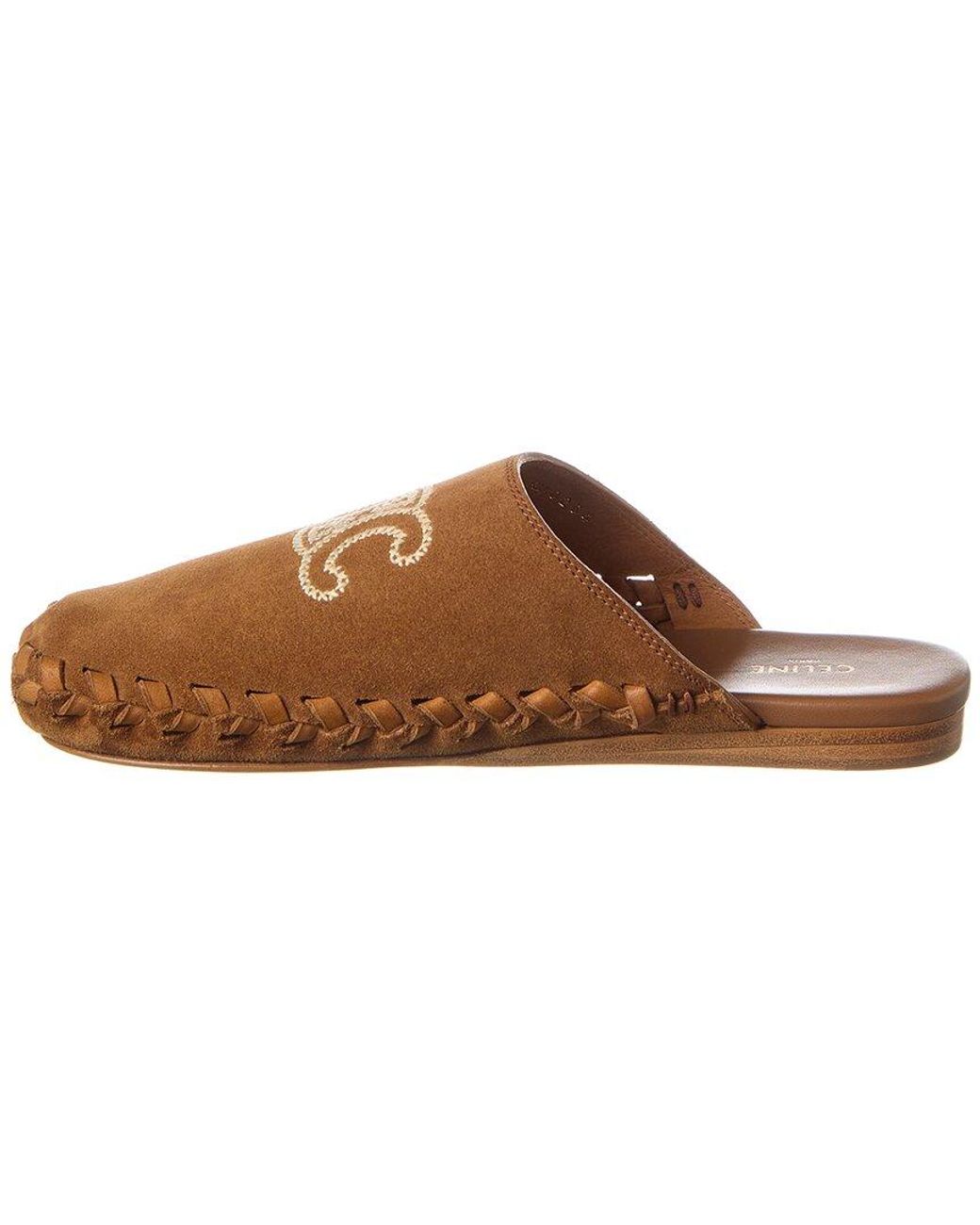 関税込 CELINE BOUBOU SLIPPERS IN Suede Calfskin 関税込 CELINE BOUBOU SLIPPERS IN Suede Calfskin