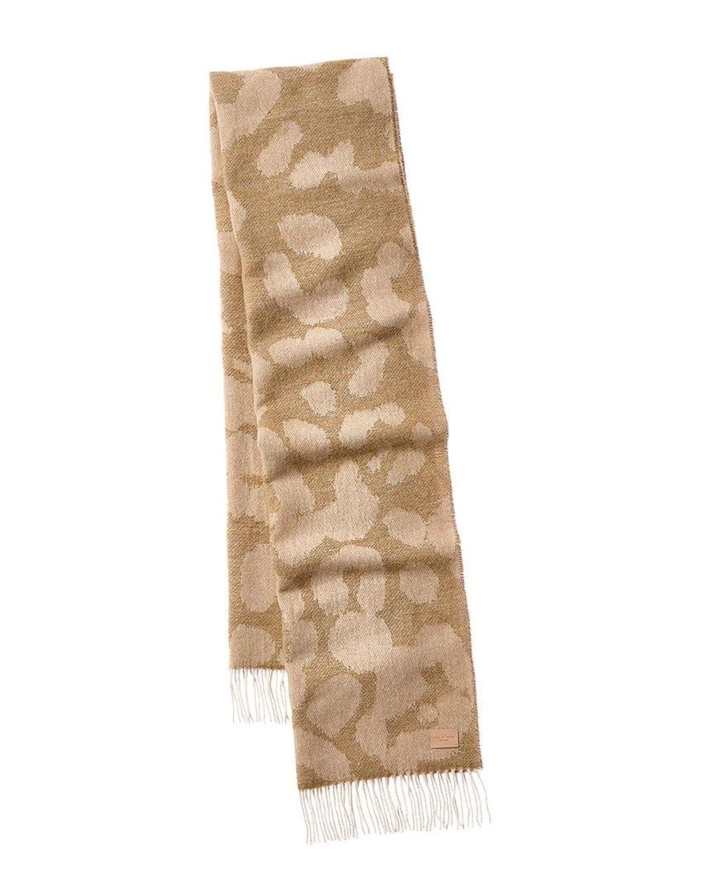 Rag & Bone Natural Piper Wool-Blend Scarf