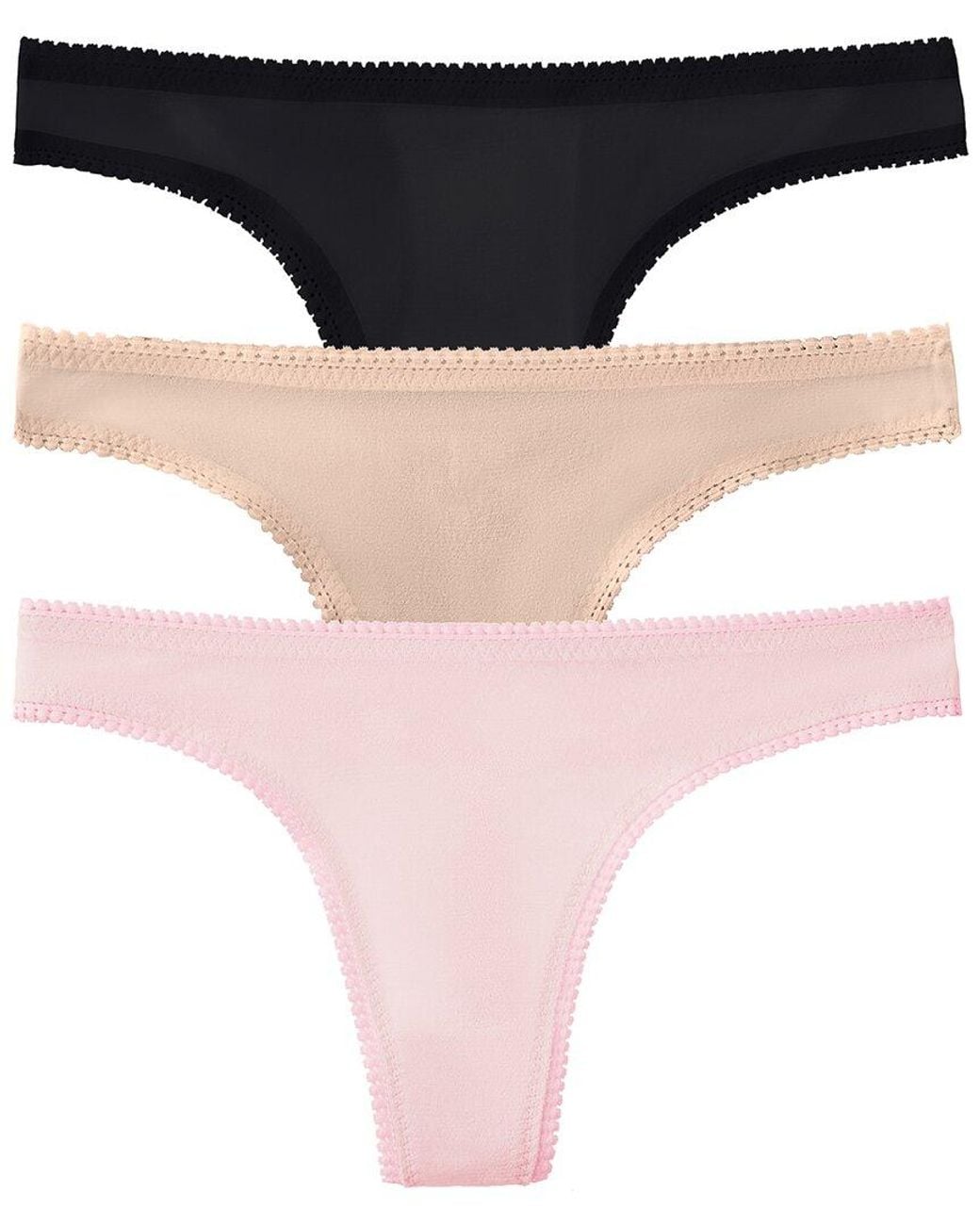 On Gossamer Black Hipster 3pk