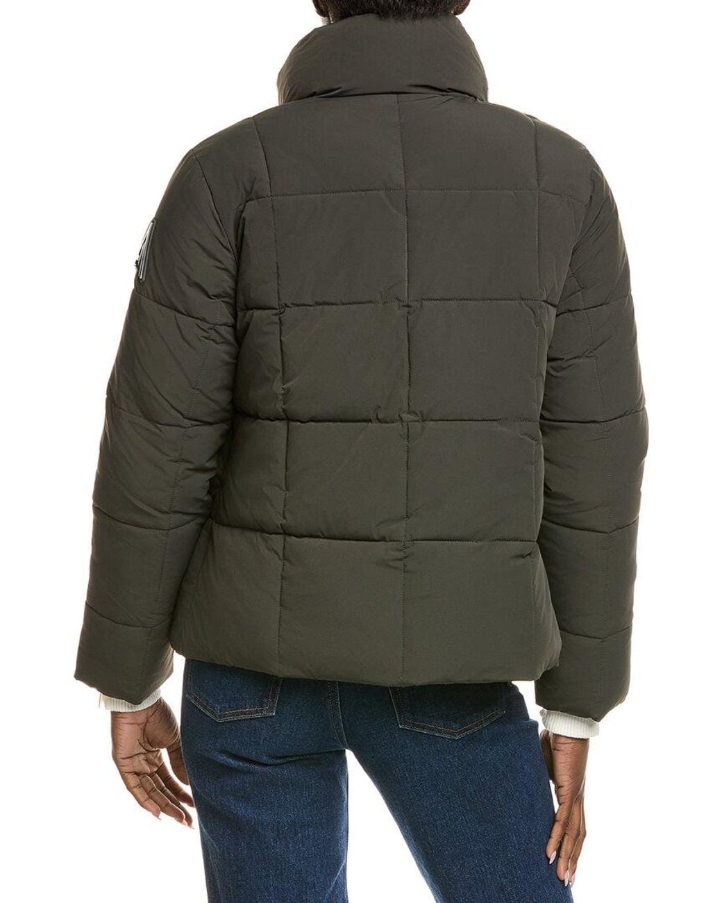 Alpenhaus Black Winekka Straight Puffer Coat
