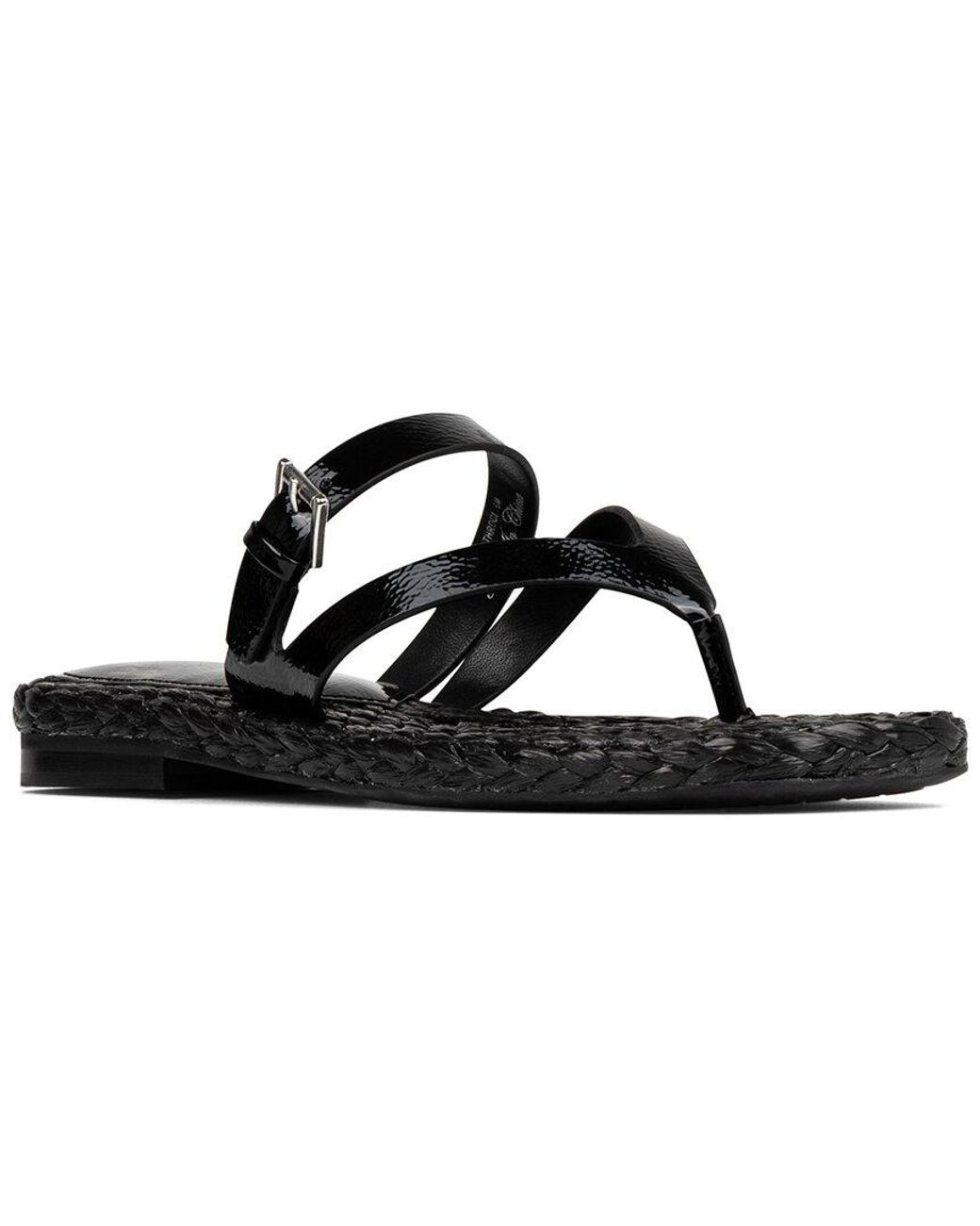 Donald J Pliner Black Heathro Sandal