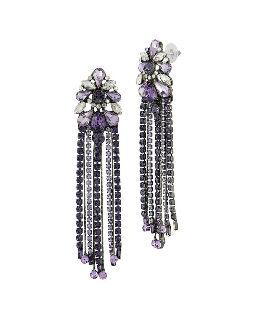 Sphera Milano White Plated Cz Earrings