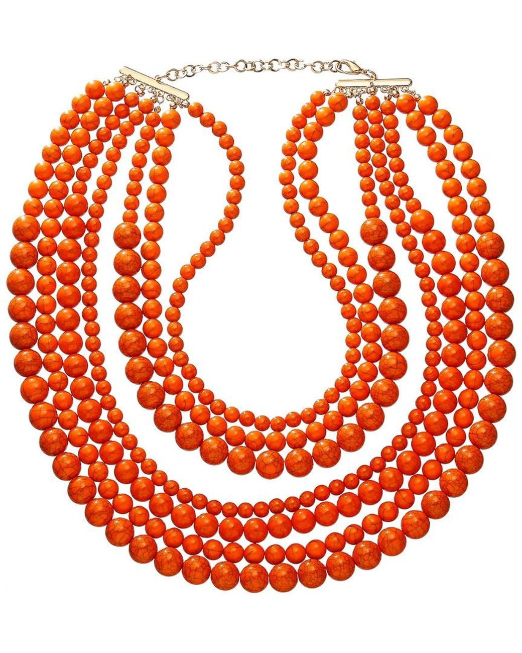 Eye Candy LA Luxe Collection Beaded Layered Necklace