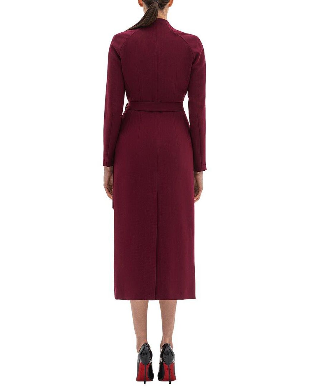 BGL Red Midi Dress