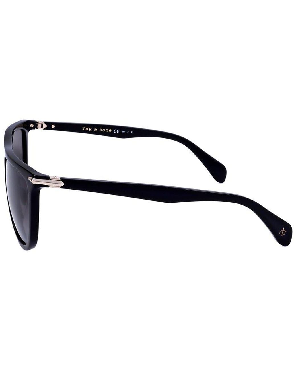 Rag & Bone Black 57Mm Sunglasses