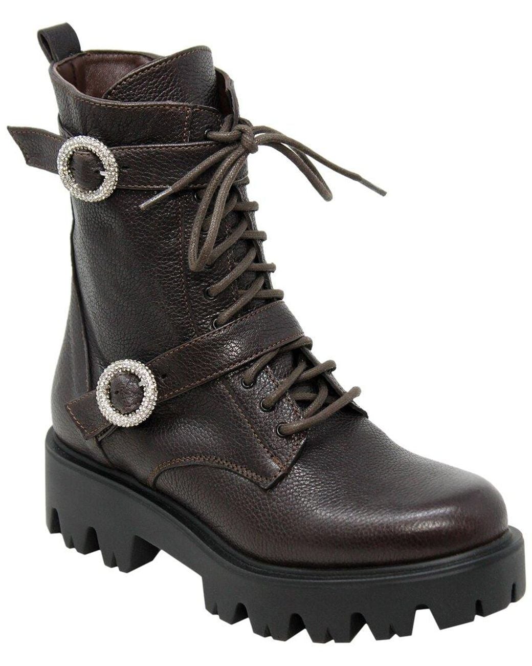 Charles David Black Hacker Leather Boot