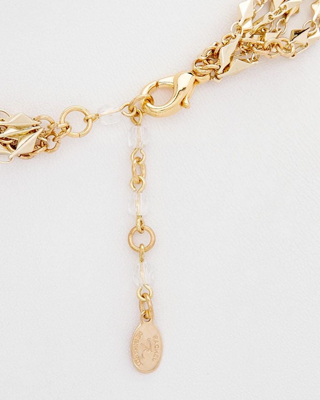 Rachel Reinhardt Jewelry White 14k Plated Necklace