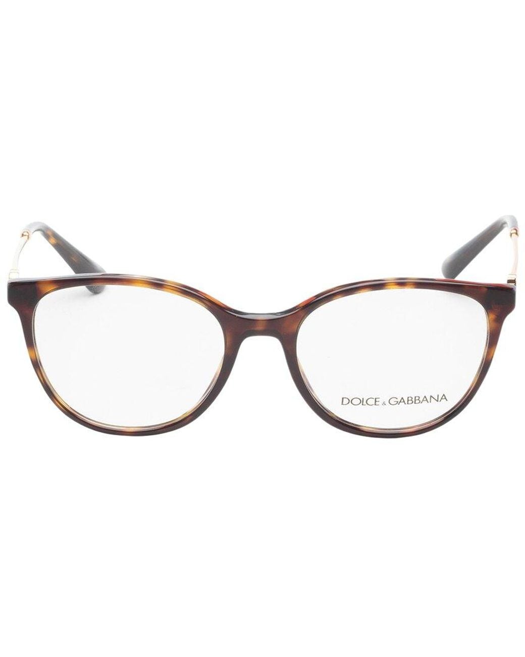 Dolce & Gabbana Metallic Dg3363 52Mm Optical Frames