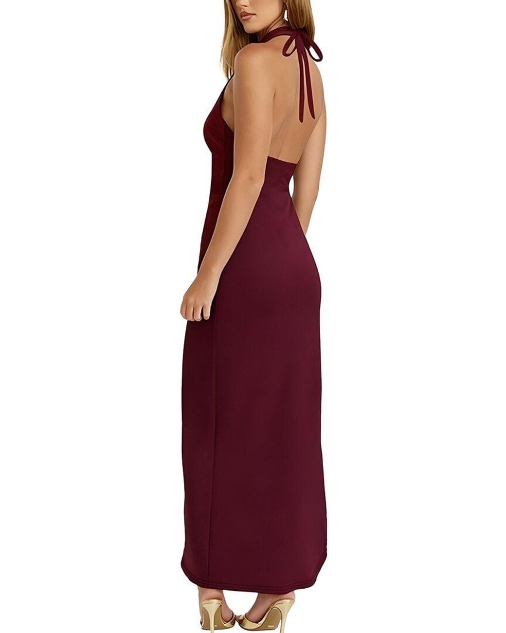 LEBRIN ATELIER Red Maxi Dress