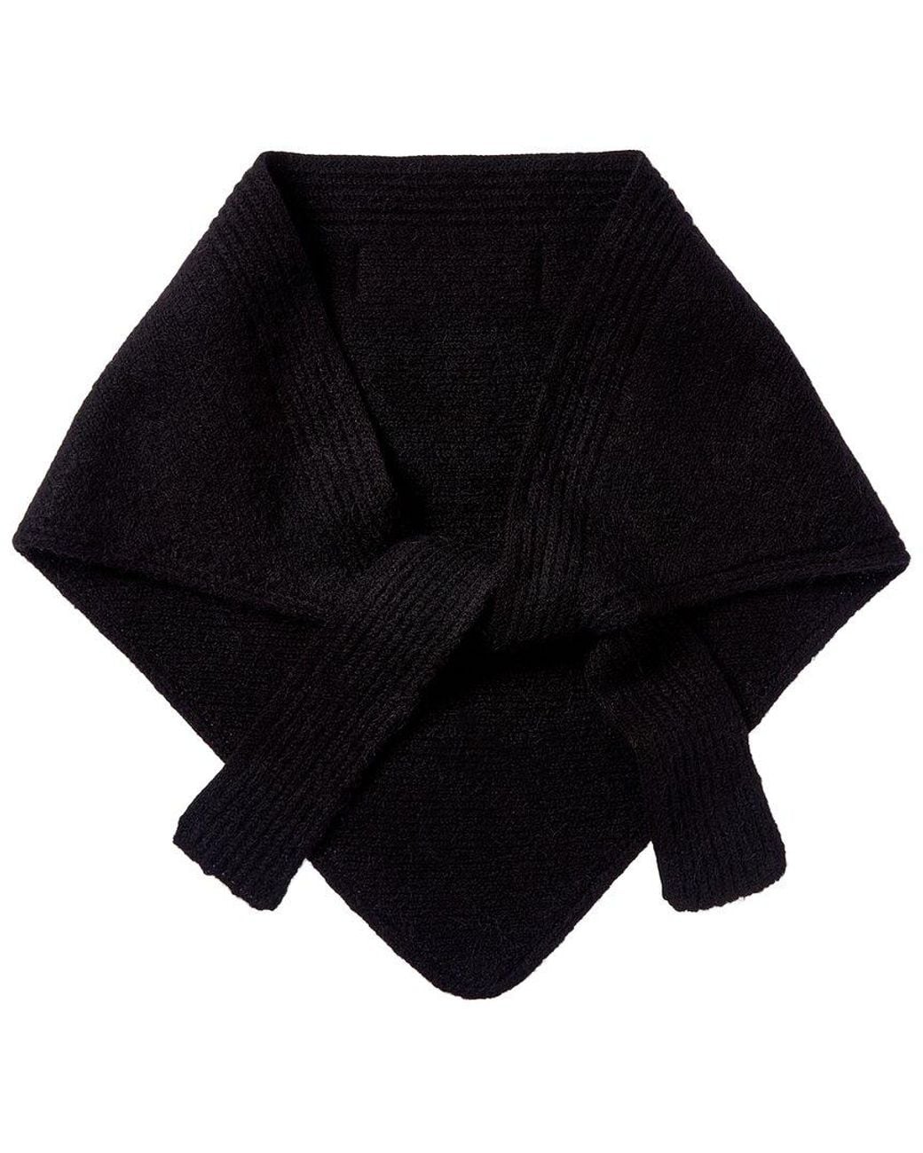 Jacquemus Black Alpaca & Wool-Blend Scarf