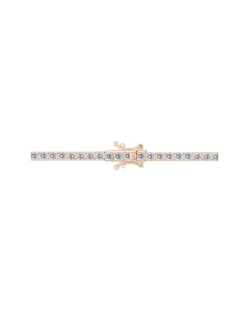 True Diamond White 14K 5.00 Ct. Tw. Diamond Tennis Bracelet